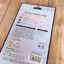 ディズニー ミッキー iPhone11Pro ハイブリッド ガラス スマホケース PGDGT19A02MKY 4562358137969_画像2