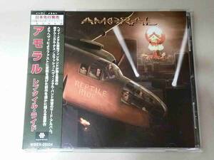 AMORAL Reptile Ride+1 WBEX-25024 国内盤 CD 帯付 BONUS TRACK 44971
