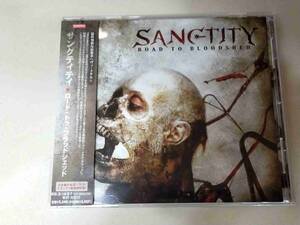 SANCTITI Road To Bloodshed+1 RRCY-21284 国内盤 CD 帯付 BONUS TRACK 34271
