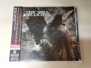 THY WILL BE DONE Was And Is To Come+1 TFCK-87433 国内盤 CD ステッカー付 37071