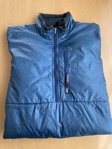 1999年 USA製 patagonia puffball pullover Lsize pacific blue black パフボール パタゴニア