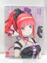 M8-561◆未開封品 ひこくじ 映画 五等分の花嫁 Masqurerade Party 中野二乃 B賞 A3 アクリルボード / F賞 クリアポップスタンド2 計2点_画像2