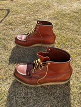 レッドウィング 半円 いぬタグ RED WING アイリッシュセッター 赤茶 8E 29144 ブーツ 94年？_画像2