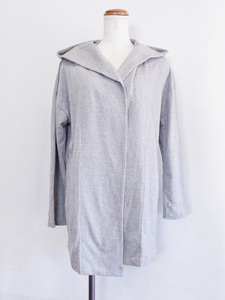  Dress Terior DRESSTERIOR LE TiROiR(ruti lower ) hood cardigan cotton light gray ok4604201163