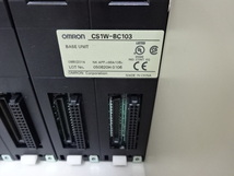 オムロン シーケンサ CPUユニット CS1H-CPU63H C200HW-PA204 CS1W-BC103セット_画像6