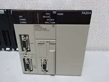 オムロン シーケンサ CPUユニット CS1H-CPU63H C200HW-PA204 CS1W-BC103セット_画像5