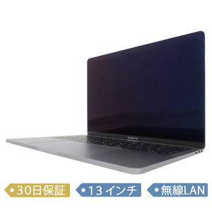 MacBook Pro Retina Touch Bar/13インチ/2019/MacOS(10.14)/Core i5 2.4GHz/メモリ8GB/SSD 256GB/MV962J/A/中古/【B】