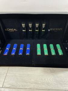 Loreal Paris Balman Collection Coffret Lipstick 12 Цветный риш влажный коврик B B