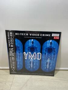 * not for sale sample goods not yet ..LD Live album YMO HI-TECH VIDEO CRIME*