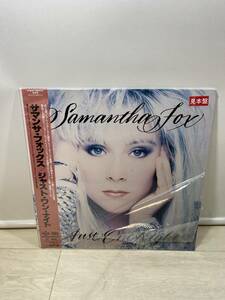 ★ Не продавать образец предметов, не раскрытых LD Laser Disc Samantha Fox, всего одна ночь ★