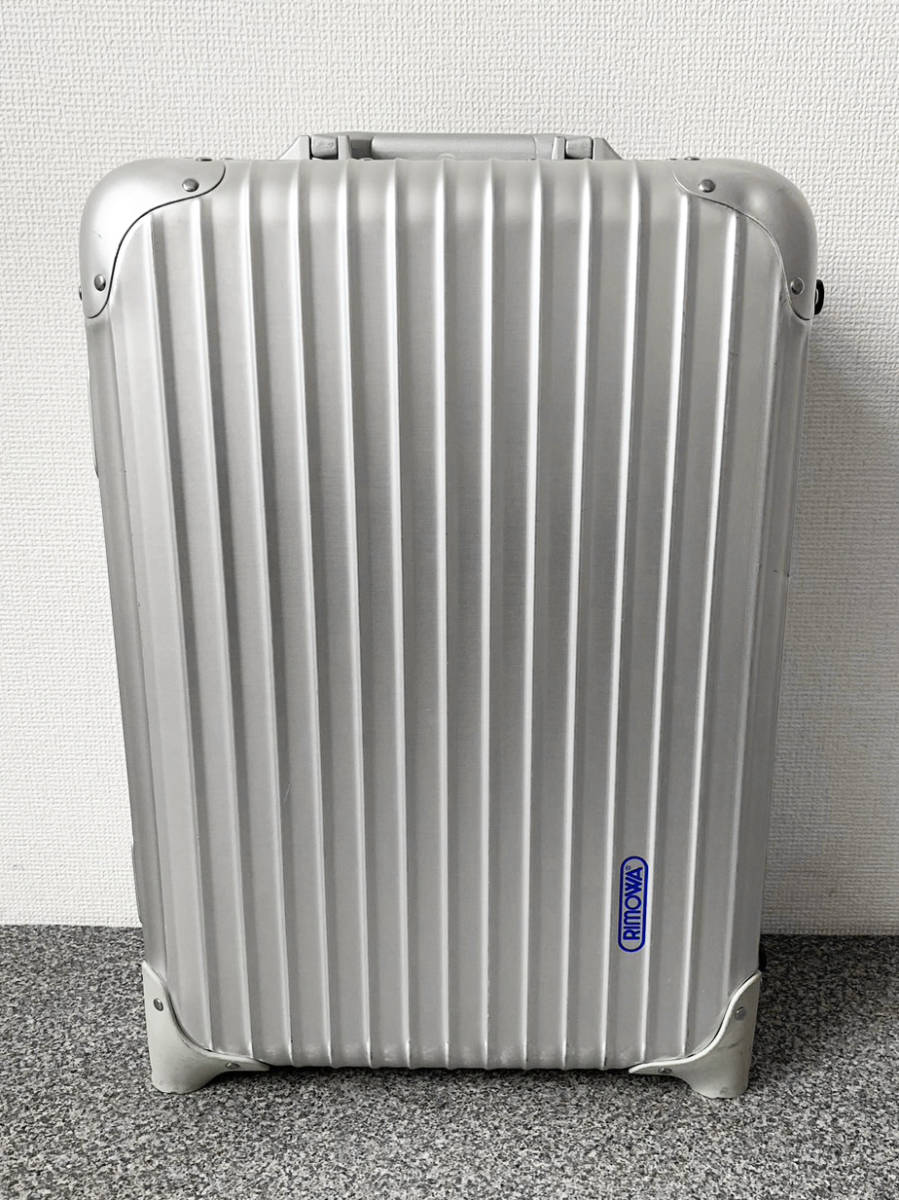 RIMOWA TOPAS Silver Integral リモワ トパーズ シルバーインテグラル