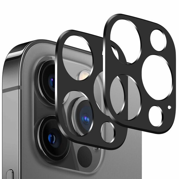 AUNEOS カメラカバー iPhone13 Pro / iPhone13 Pro Max 用 カメラレンズ 保護カバー ブルー