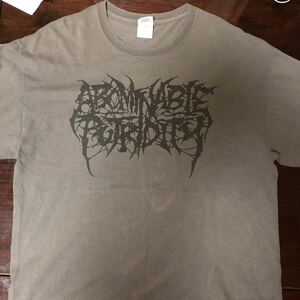 Abominable Putridity T-shirt The Anomalies of Artificial Origin ブルデス　スラミングデス　デスメタル　シャツ　バンT バンドTシャツ