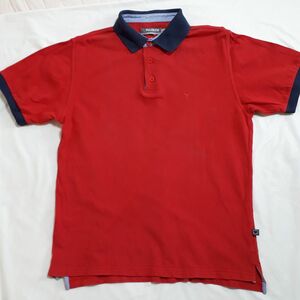 パルジレリ メンズ 半袖ポロシャツ L レッド 赤 イタリア