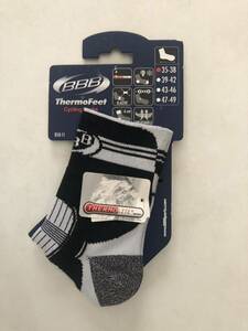  unused!BBB Thermo feet cycling socks 35-38