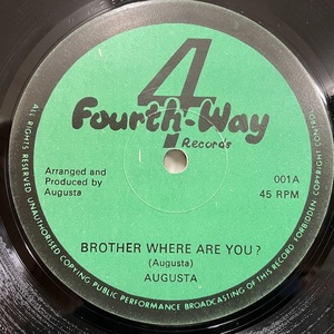 ★即決 Augustus Pablo / Brother Where Are You? re11590 ジャマイカ・オリジナル、2曲入り12インチ オーガスタス・パブロ