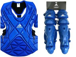  top class *USA limitation * Adidas *Pro catcher protector + leg-guards * blue *