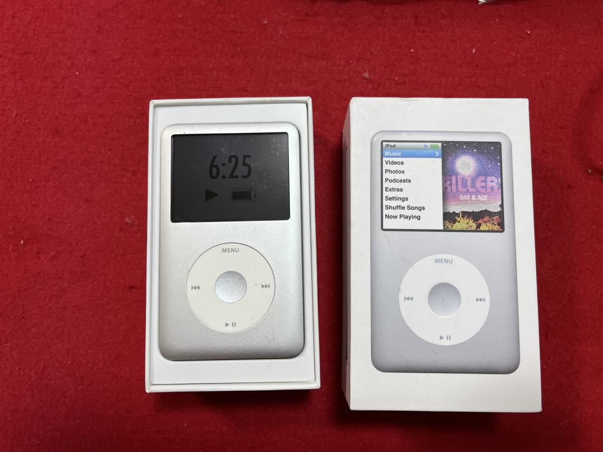 Apple iPod Classic 160GB シルバー 新品交換済