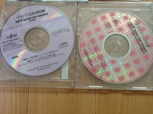 FMV-DESKTOP CX4 FMV-CX4 серии для восстановление CD @ не использовался 2 листов комплект @ Fujitsu 1998 год ~. товар 