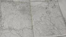 　古地図 　霧島山　地図　資料　46×57cm　　明治35年測量　　昭和21年印刷　発行　B2302　イタミ_画像5