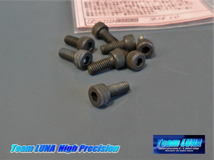 LUNA M4 HEX( hexagon cap screw ) 10mm 8 pcs insertion .