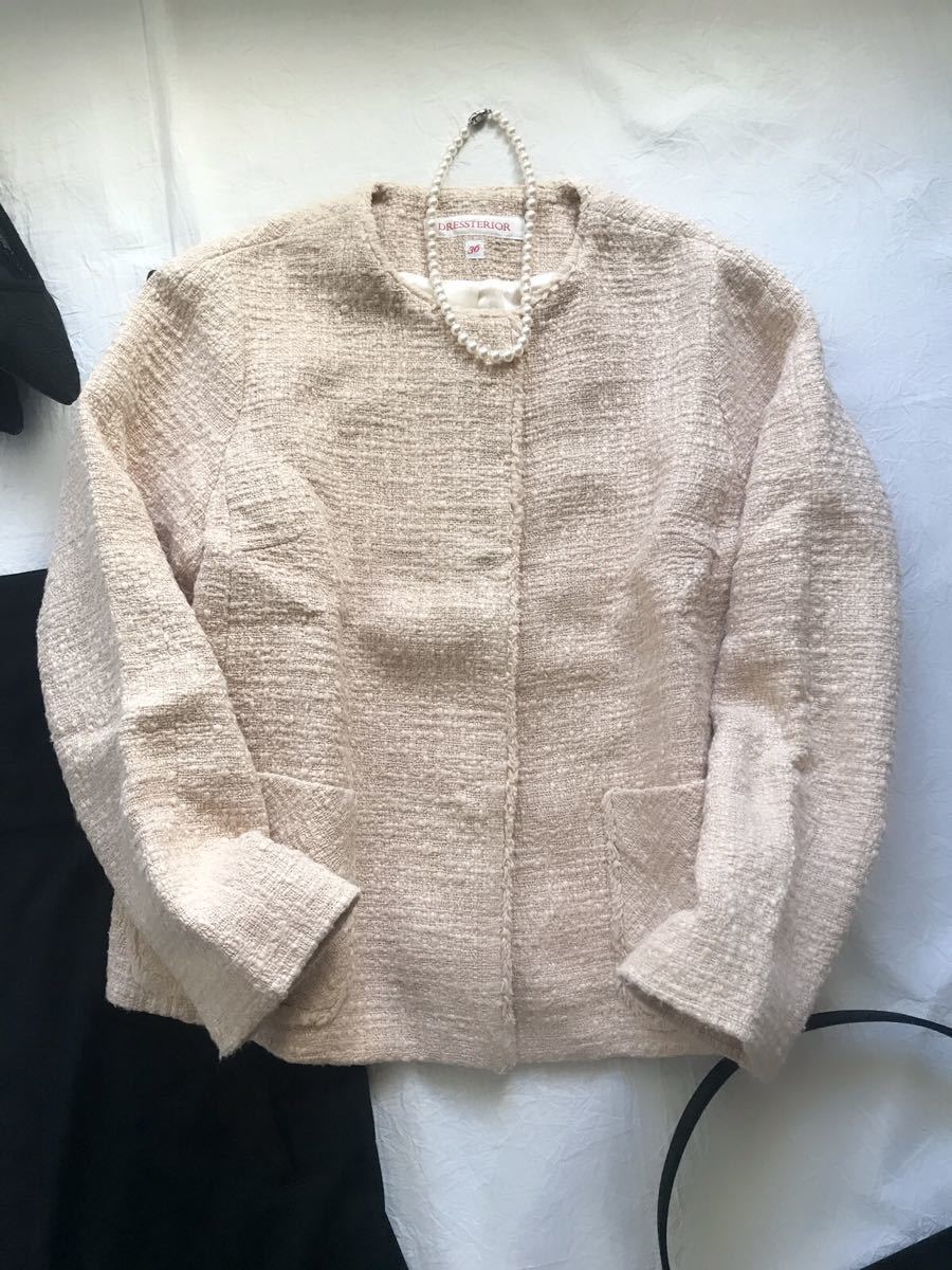 ヤフオク! -ツイードジャケット ピンクの中古品・新品・未使用品一覧