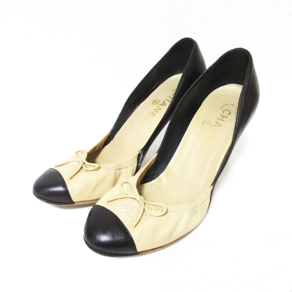 ヤフオク! -シャネル パンプス 37の中古品・新品・未使用品一覧
