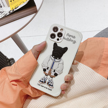 【iPhone12】iPhoneケース スマホカバー フレンチブルドッグ ホワイト 白 かわいい おしゃれ 犬 韓国 #0024B #0023_画像3