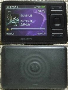 【ジャンク】Creative ZEN DVP-FL0001 4GB 本体のみ ※商品説明、自己紹介欄必読※