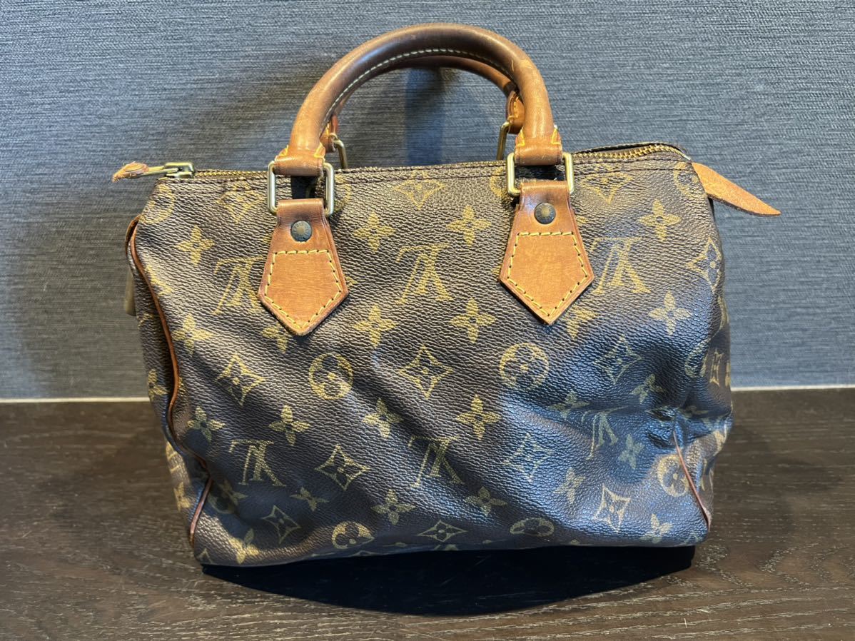 宅配便送料無料 【LOUIS VUITTON】スピーディー25 ハンドバッグ 現行