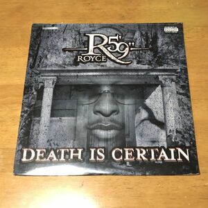 【即決】USオリジナル盤2LP 新品未開封 ROYCE DA 5'9 / DEATH IS CERTAIN