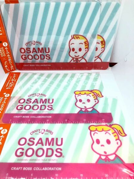 6枚◆送料無料◆オサムグッズ【OSAMU GOODS×BOSS フルーツカットシート男女×3セット】カッティングシートまな板