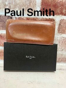 【匿名配送・送料無料】ポールスミス Paul Smith 長財布 スティッチ