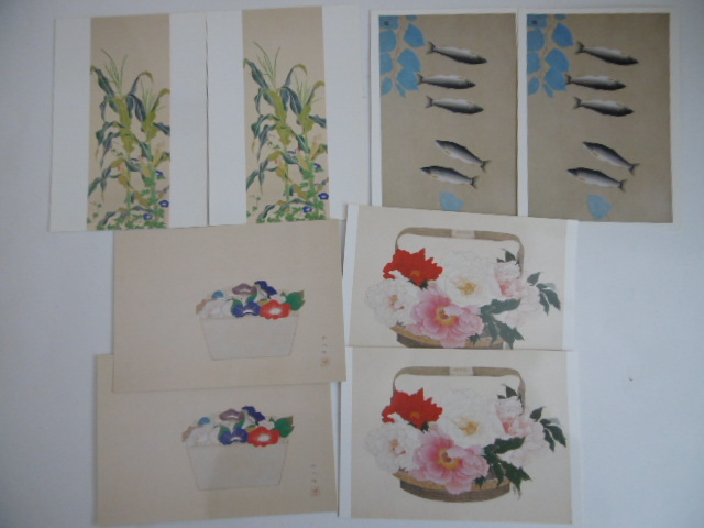 美品特価】日本画 大型商品 「蓮」 美術品 完売アイテム 【画材紹介
