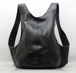 個性派★本革 バックパック 牛革 レザー A4対応 14PC 2WAY スタイリッシュ カジュアル リュックサックバッグ男女兼用