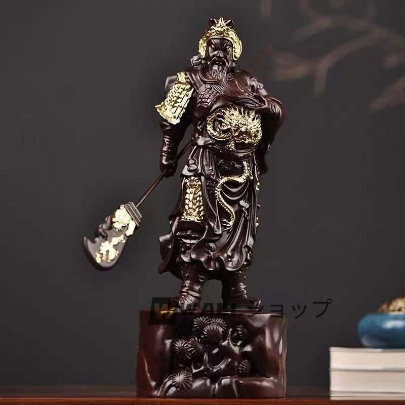 関羽、関公、雲長、武財神三国志金属工芸X004 商品细节| 雅虎拍卖