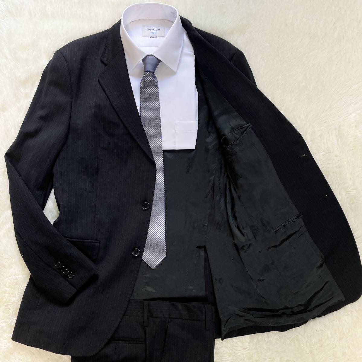 DOLCE&GABBANA SICILIA ストライプ3Pセットアップスーツ | tspea.org