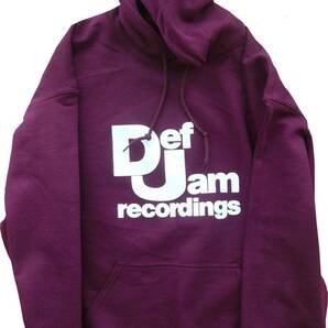 【新品】Def Jam パーカー Mサイズ Size M デフ・ジャム ラップ ヒップホップ Beastie Boys シルクスクリーンプリントの画像1
