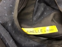 218　レディース　【JUMELLE by RODEO　日本製】新品本体価格￥21,000　部分レースワンピース　サイズ:38　 色：ネイビー_画像9