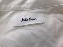 227　レディース【Mila Owen】新品本体価格￥7,600　コットン100％ワンピース　前身頃シャツ下スカートの付け根シミ有　サイズ:0　 色：白_画像10