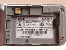 ▲Ω ZZI 5234 保証有 NEC Aspire WX 8ボタンデジタルコードレス IP8D-8PS-3 電池付 初期化済・祝10000！取引突破！_画像8