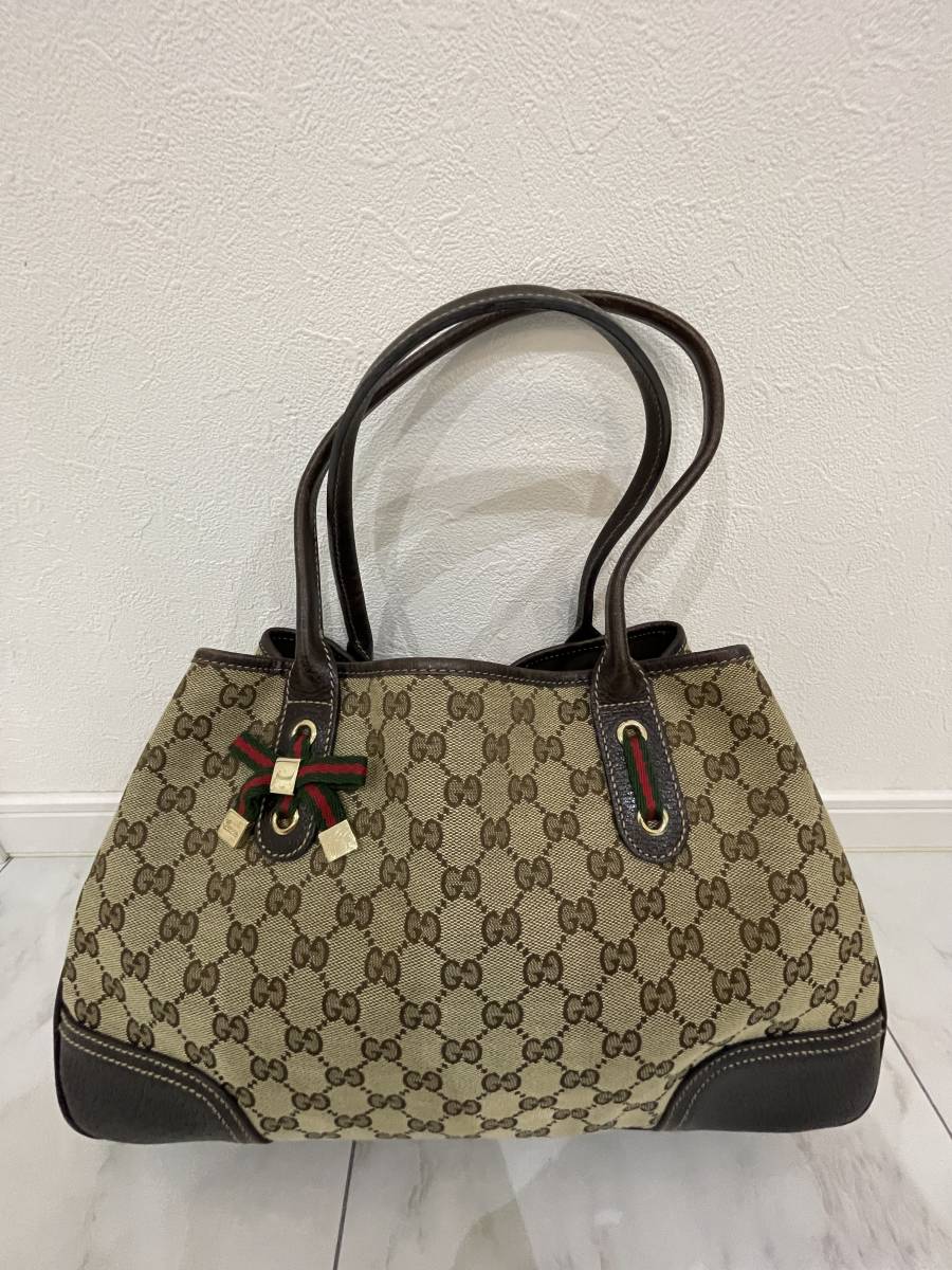 GUCCI レザーハンドバッグの値段と価格推移は?|2,109件の売買情報を ...