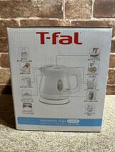 【使用頻度低い】 T-fal ティファール 電気ケトル 0.8L アプレシア エージー プラス ロック 抗菌(Ag+) パールホワイト_画像2