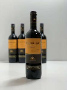 [5 pcs set ] Sunrise meru low 2011 Conti .*i* Toro 750ml Chile wine red *