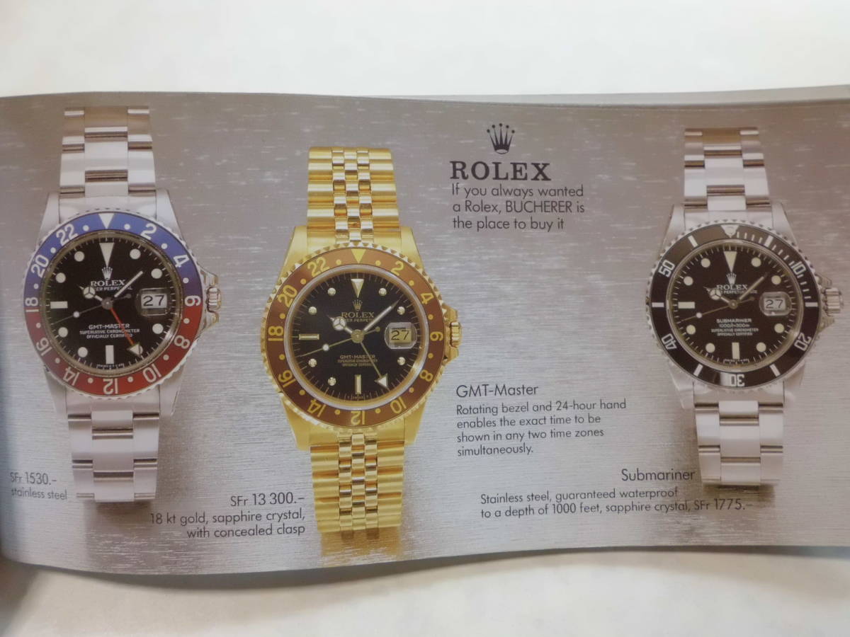 Rolex ロレックス 付属品 時計無し ギャランティ コマ-