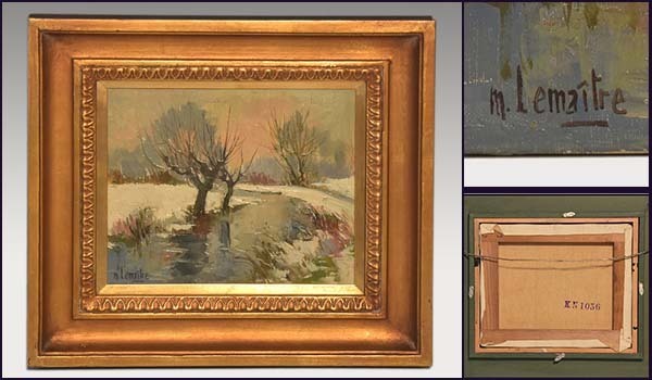 風景画 油絵 冬の値段と価格推移は?|4件の売買データから風景画 油絵