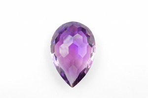 * large grain * natural Ame si -stroke loose approximately 50.990ct pair Shape [ checker board ] GRJso-ting jewelry amethyst CN-005