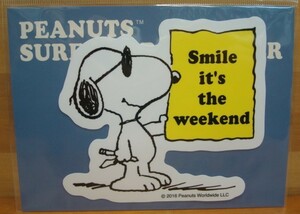 新品SNOOPY PEANUTS SURF BOARD STICKER（スヌーピーサーフボードステッカー） SNP-0056