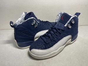 AIR JORDAN 12 RETRO GS エア ジョーダン 12 レトロ インターナショナルフライト US7Y USED BV8017-445