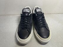 CONVERSE コンバース ONESTAR ワンスター 日本製 黒xチェック柄 US8 USED_画像2